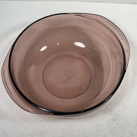 Pyrex Other - Vtg USA Pyrex D-20 Cranberry Round Casserole Dish 2 L (2.11 qt) no lid